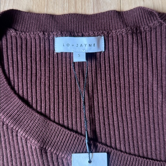 THE CUT OUT LUXE KNIT TOP / LIMITED EDITION ESPRESSO - Picture 3 of 4